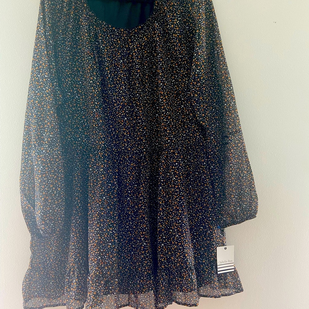 NWT Ophelia Roe peasant dress size 1X